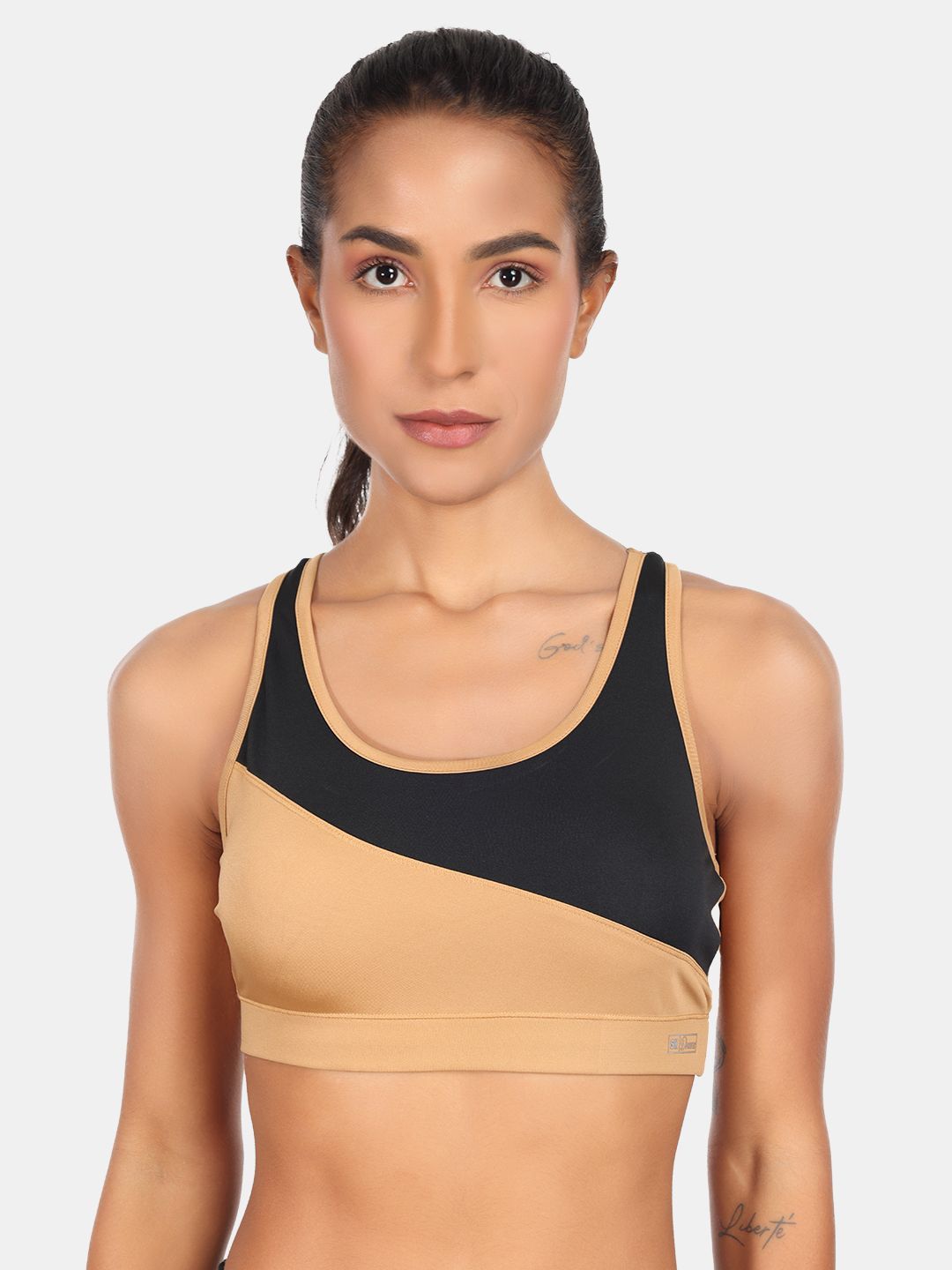 SKDREAMS Full Coverage Wireless & Non Padded Seamed Racer back Sports Bra-picture-21