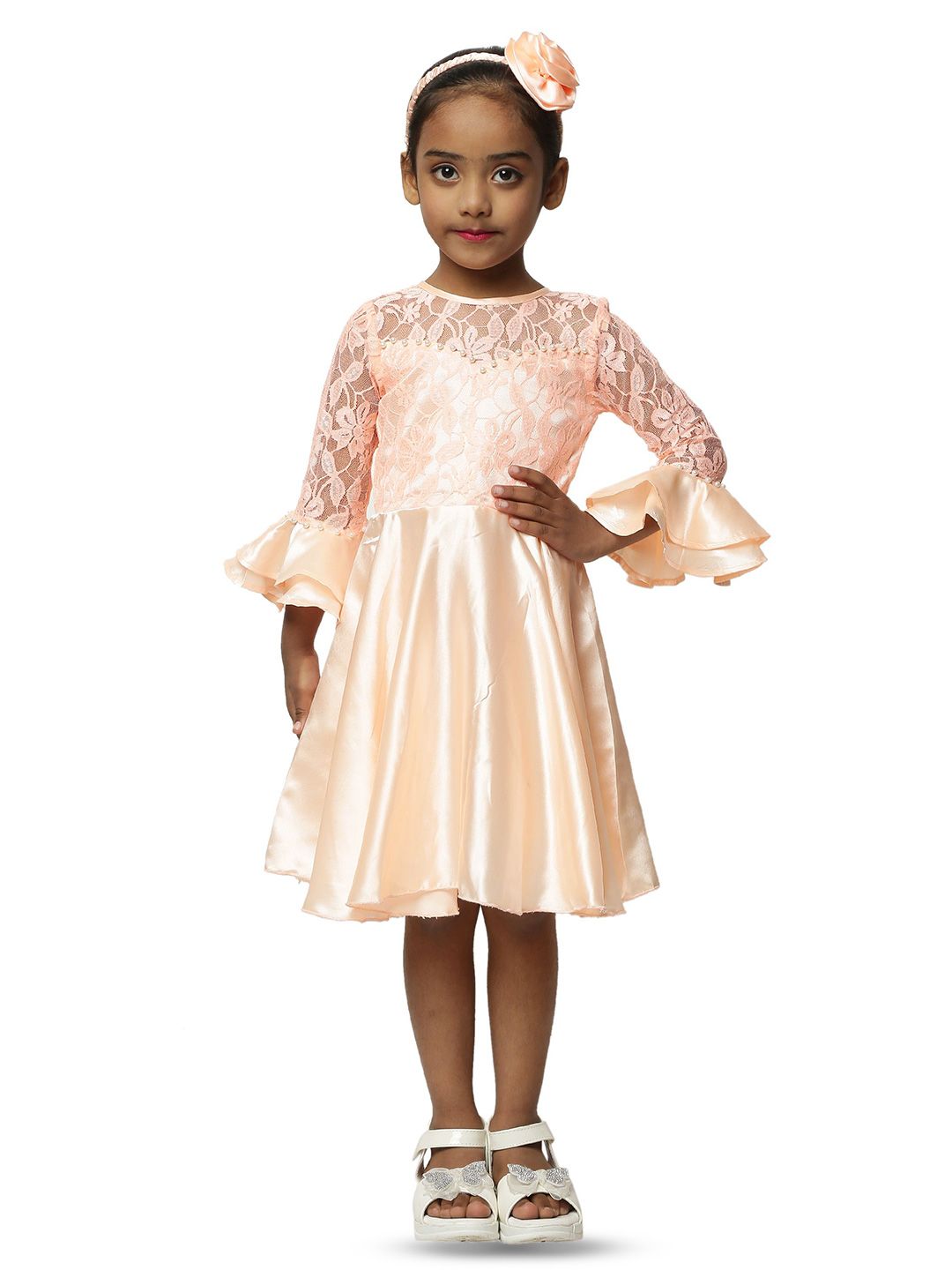 Wow Princess Satin A-Line Dress-picture-15