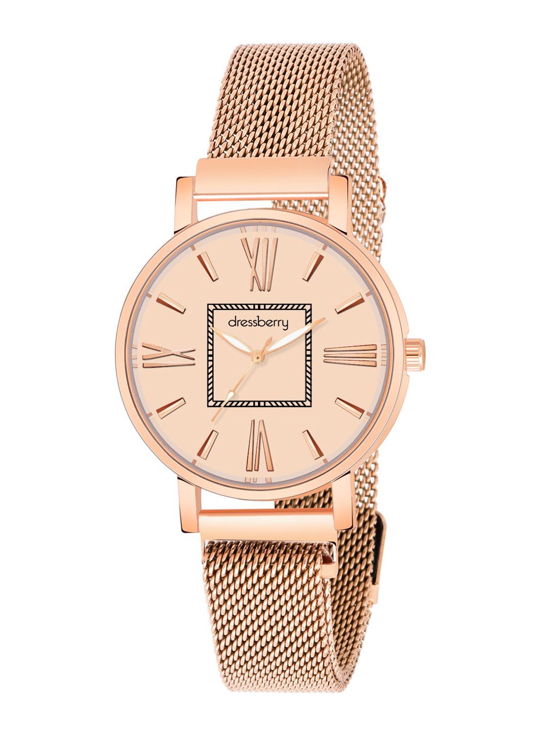 Dressberry Women Round Dial Bracelet Style Analogue Watches Gift Set-picture-29