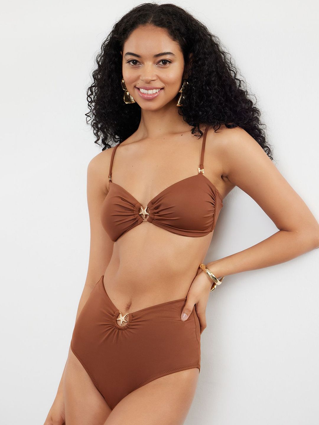 Trendyol Shoulder Strap Swim Bikini Bra-picture-27