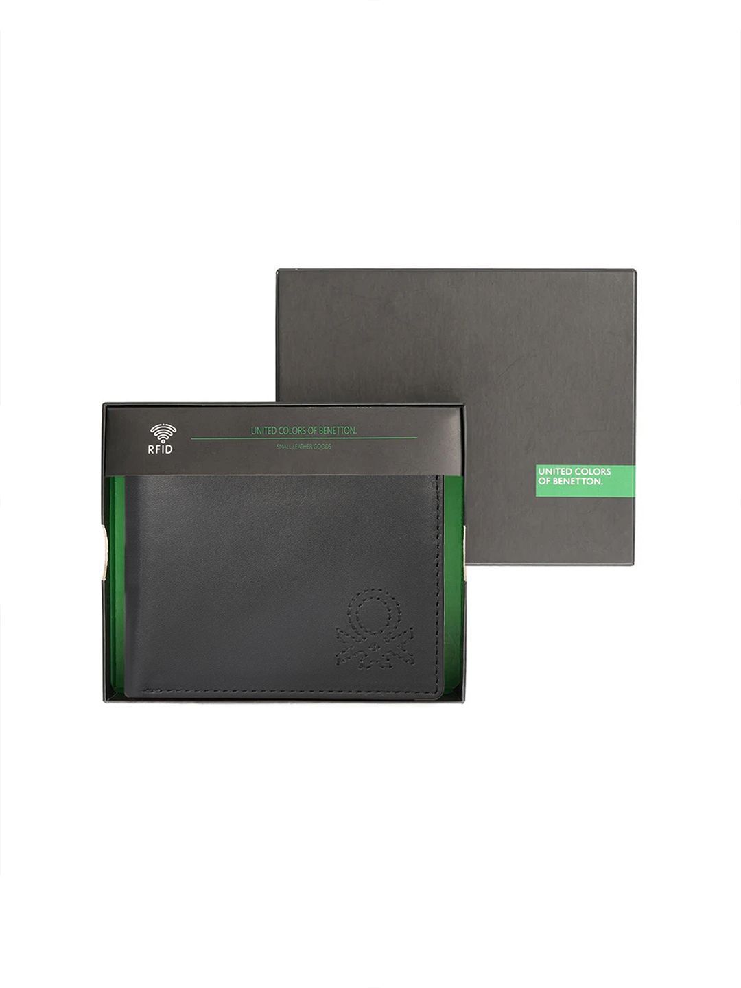 United Colors of Benetton Men Leather Two Fold Wallet-image-28