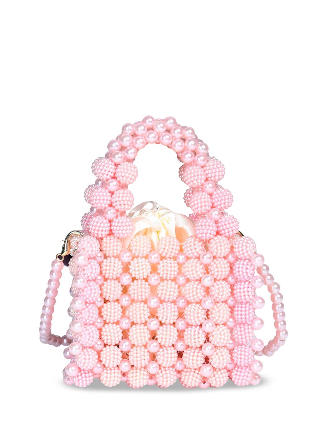 PELLE LUXUR Women Embellished Structured Sling Bag-picture-31