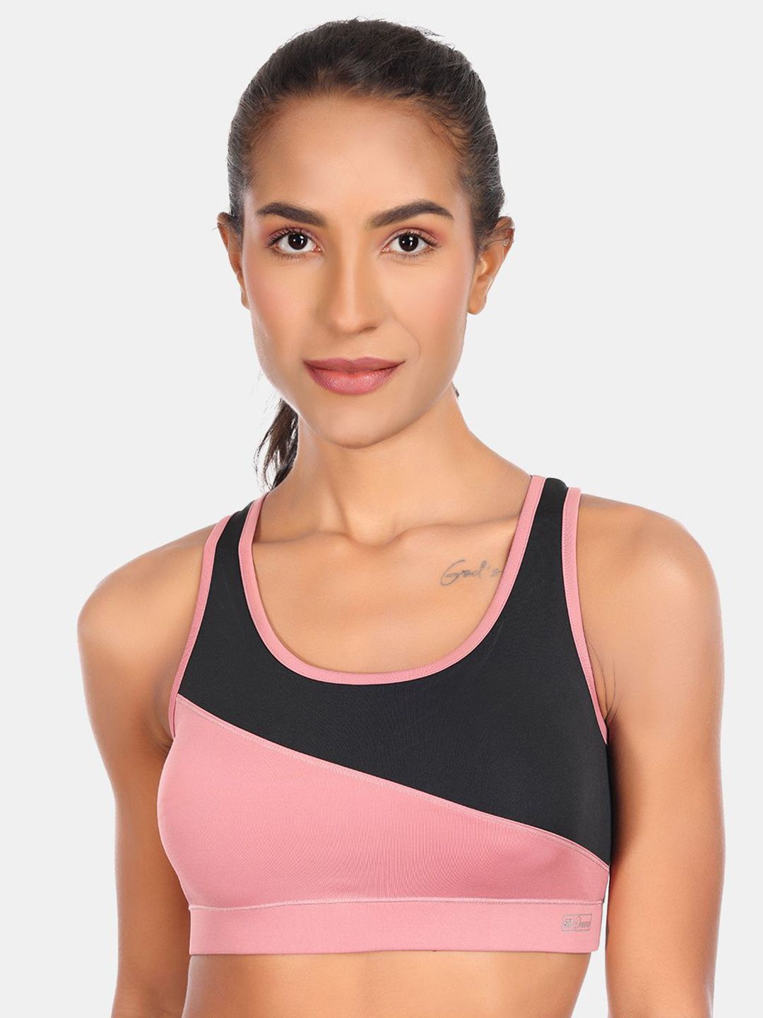 SKDREAMS Colourblocked Full Coverage Workout Bra-picture-36