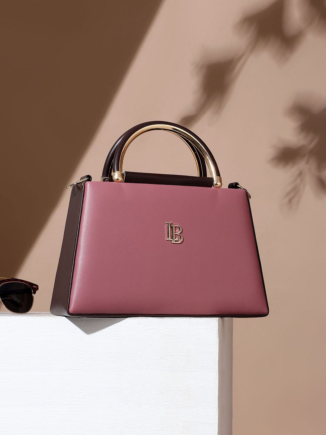 LEGAL BRIBE Women Solid Structured Handheld Bag-picture-38