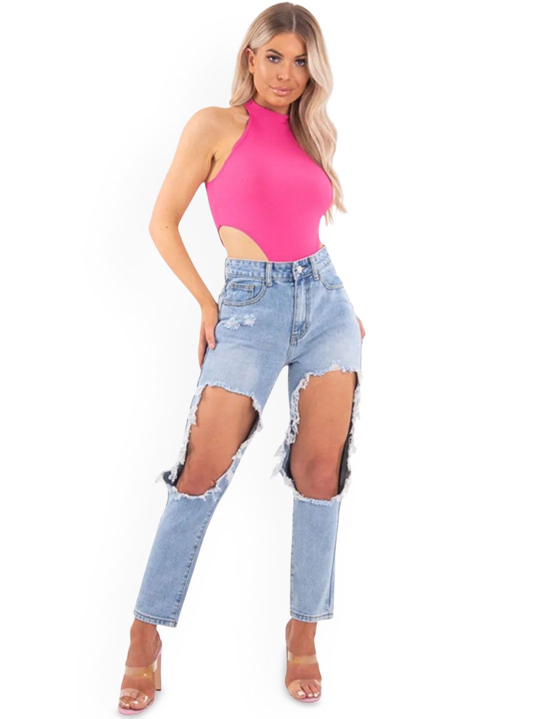 TRENDY ERA High Neck Bodysuit-picture-51