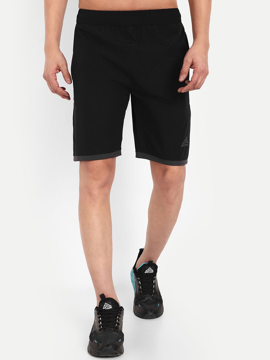 GRITPRO Men Mid-Rise Running Sports Shorts-image-11