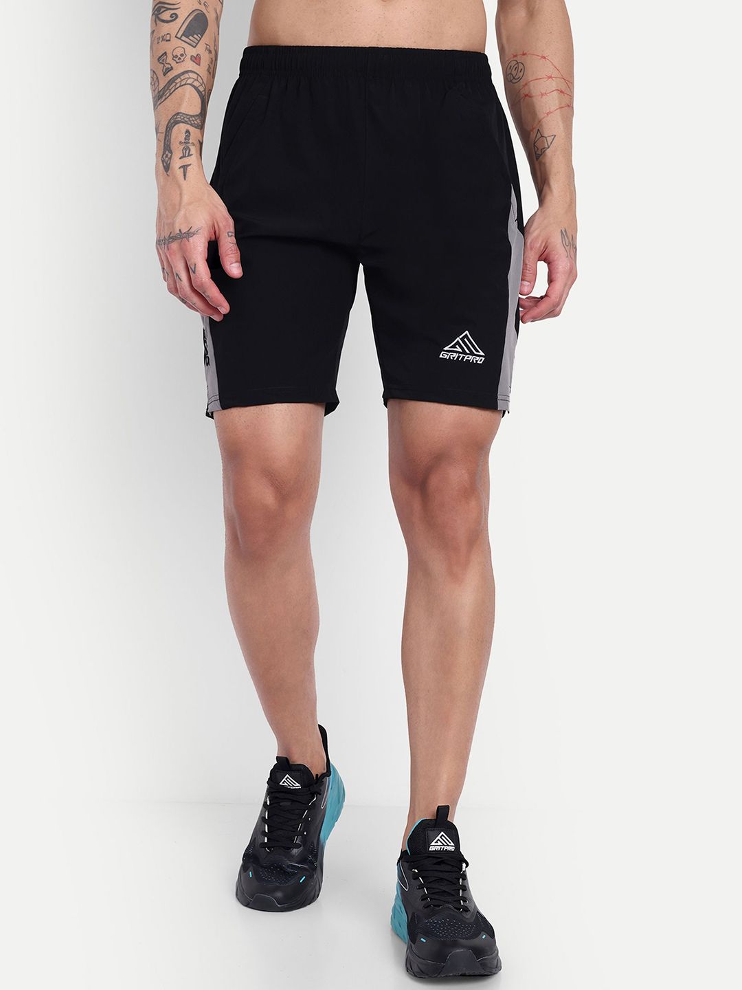 GRITPRO Men Running Regular Fit mid-rise Sports Shorts-image-21