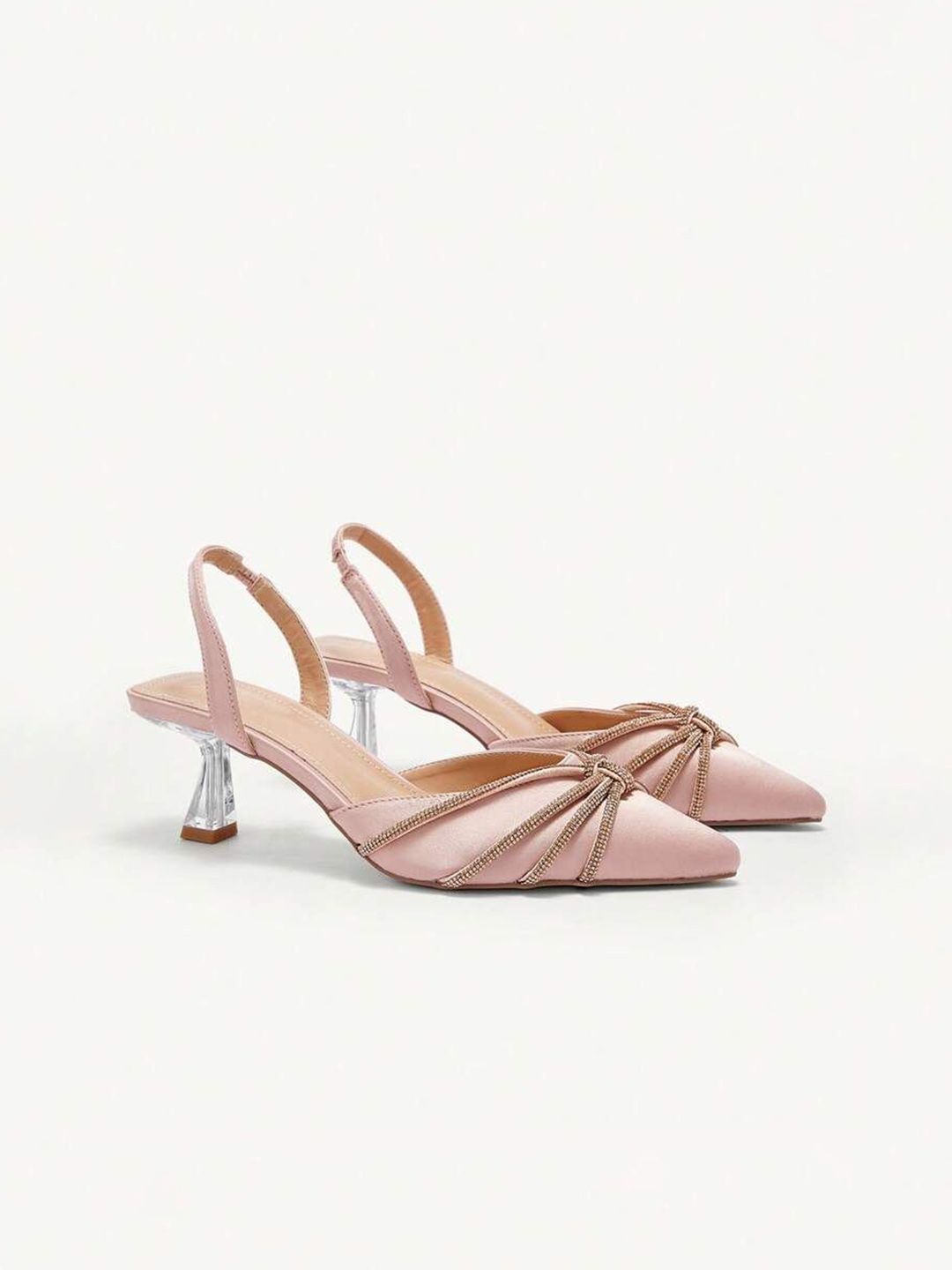 PURPLEHUNT Women Embellished Slim Heel Mules-picture-37