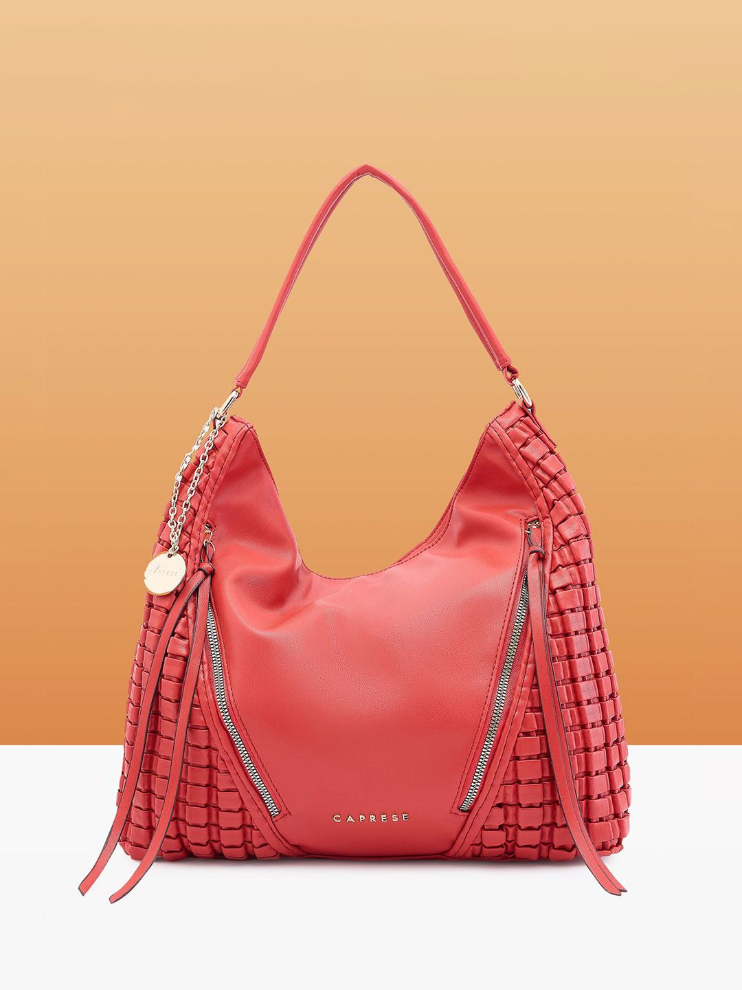Caprese Women Textured Shopper Leather Hobo Bag-picture-25