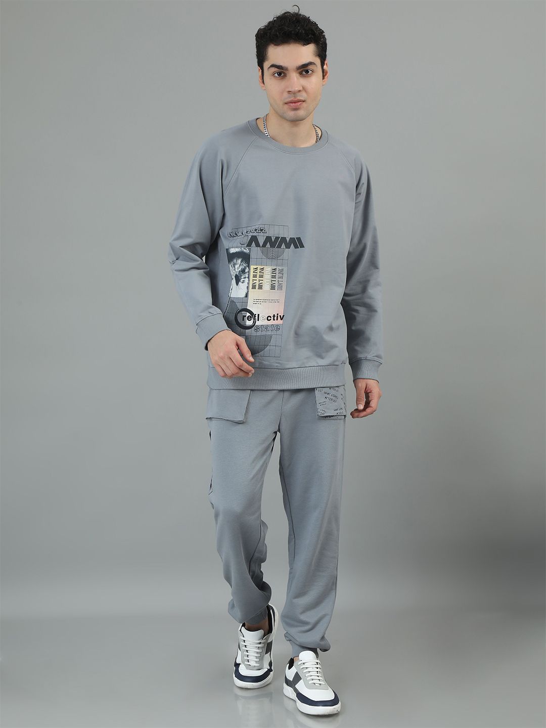 ANML Men Printed Pullover Sweatshirt-image-29