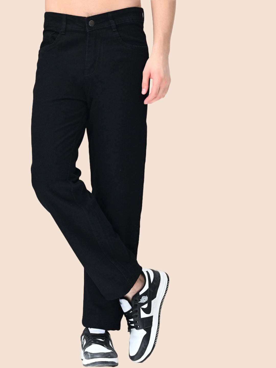 Metronaut Men Classic Relaxed Fit Mid-Rise Jeans-picture-18