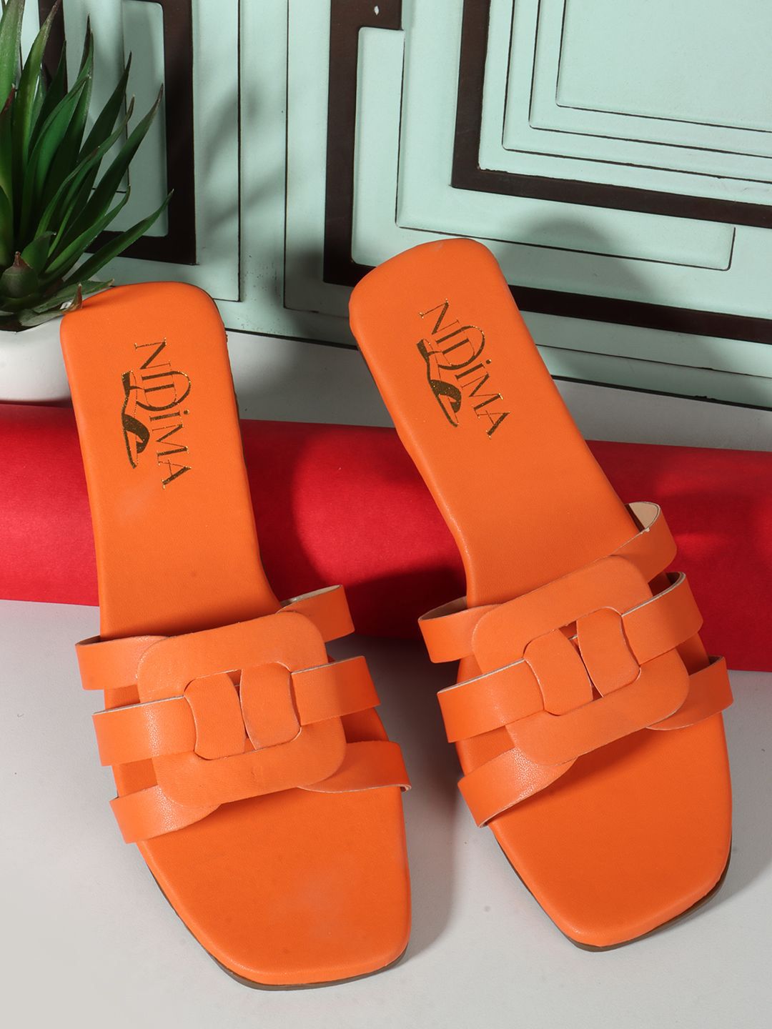 Nidima Women Open Toe Flats-picture-12