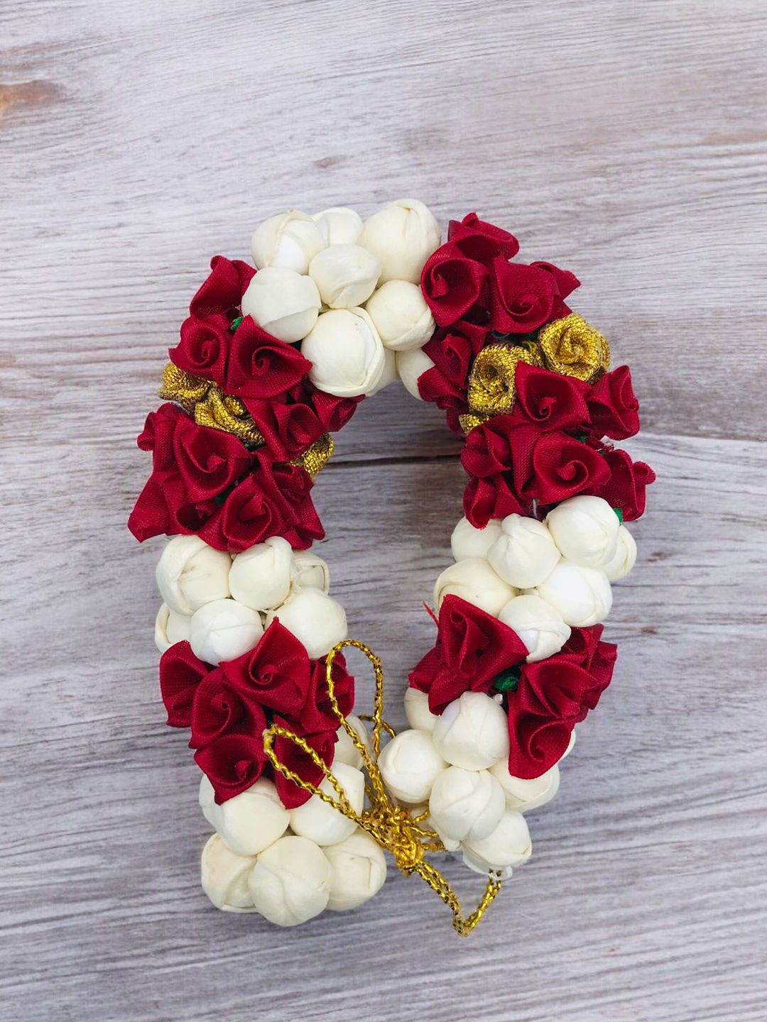 GADINFASHION Women Artificial Flower & Mogra Gajra-image-22