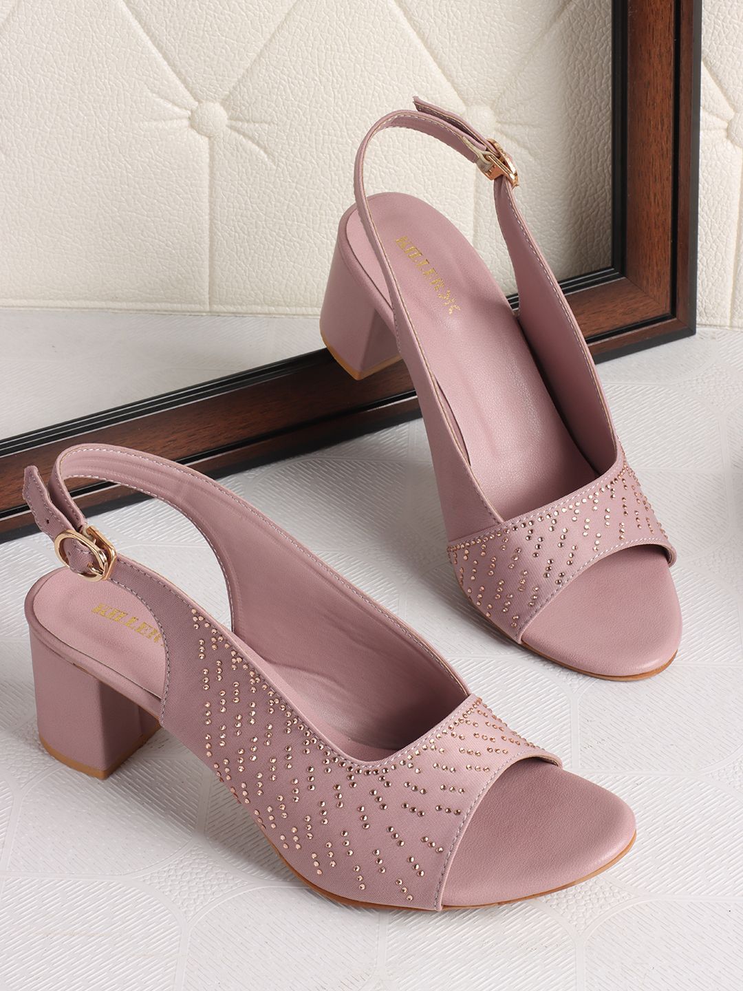 Killer Women Embellished Block Heel Open Toe Sandals-picture-44
