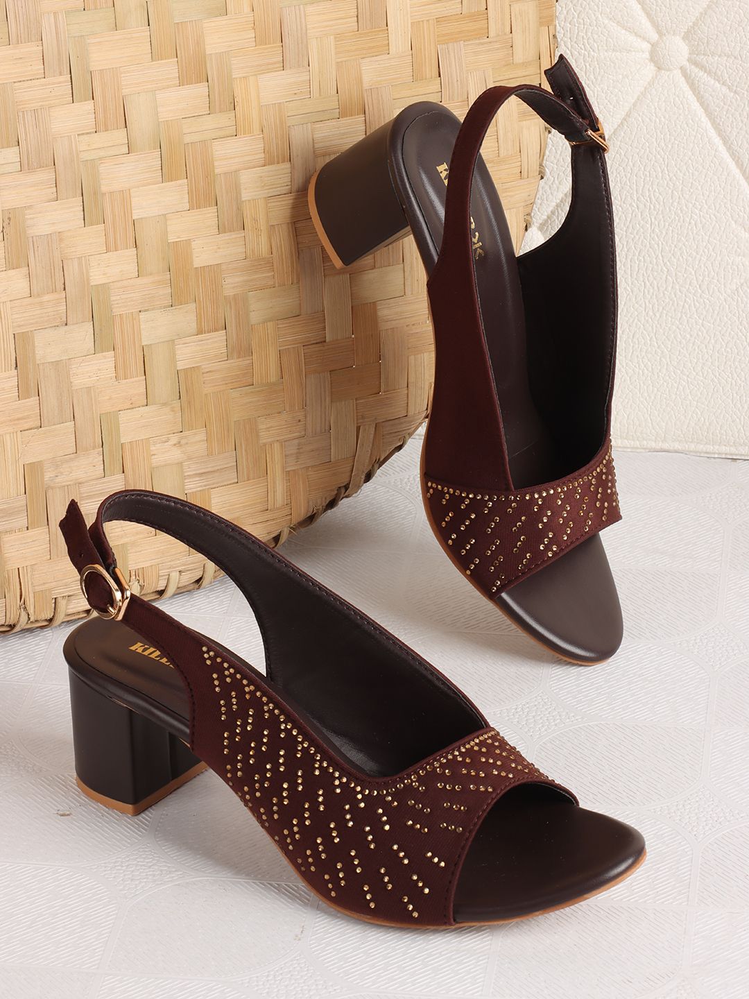 Killer Women Open Toe Block Sandals-picture-42
