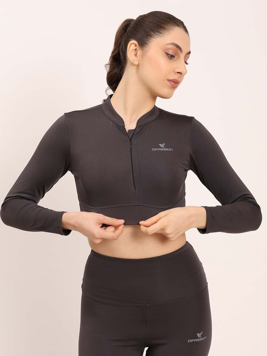 Dpassion Full Coverage Rapid-Dry Workout Bra-image-41