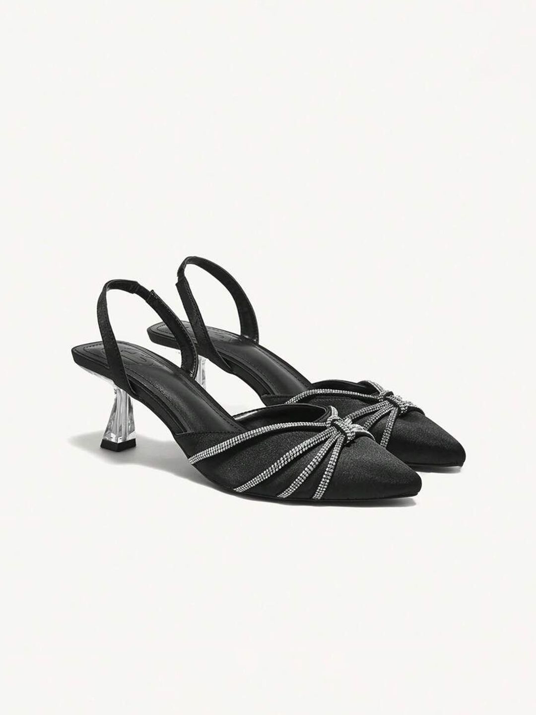 PURPLEHUNT Women Embellished Slim Mules-picture-33