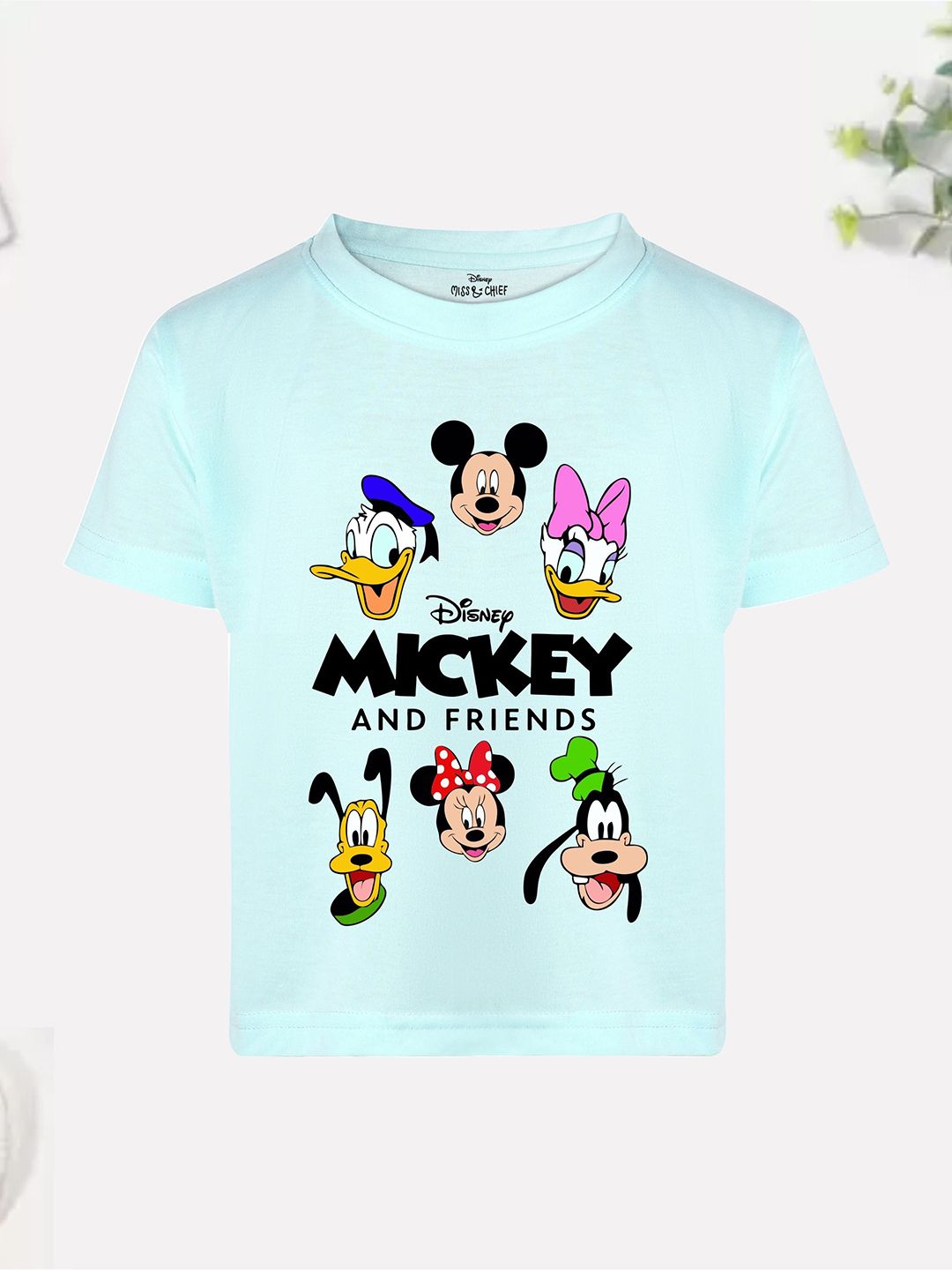 Disney By Miss and Chief Boys Printed Bio Finish T-shirt-picture-31