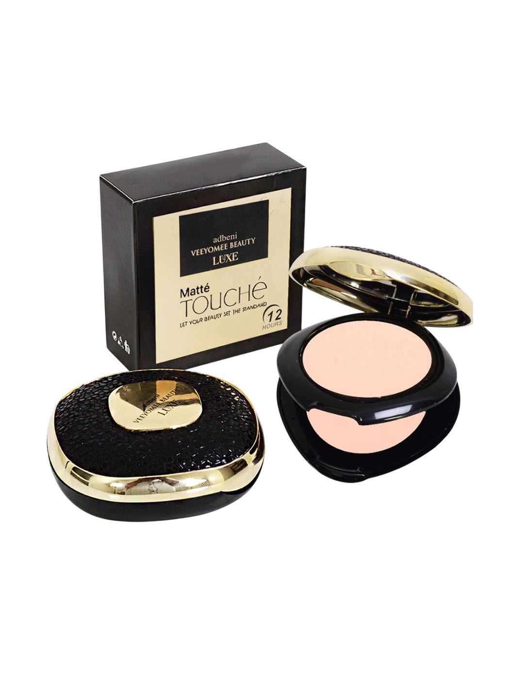 Adbeni Matte Touche Lightweight & Oil Control Compact Powder - 20 g - Nude - 03-picture-47