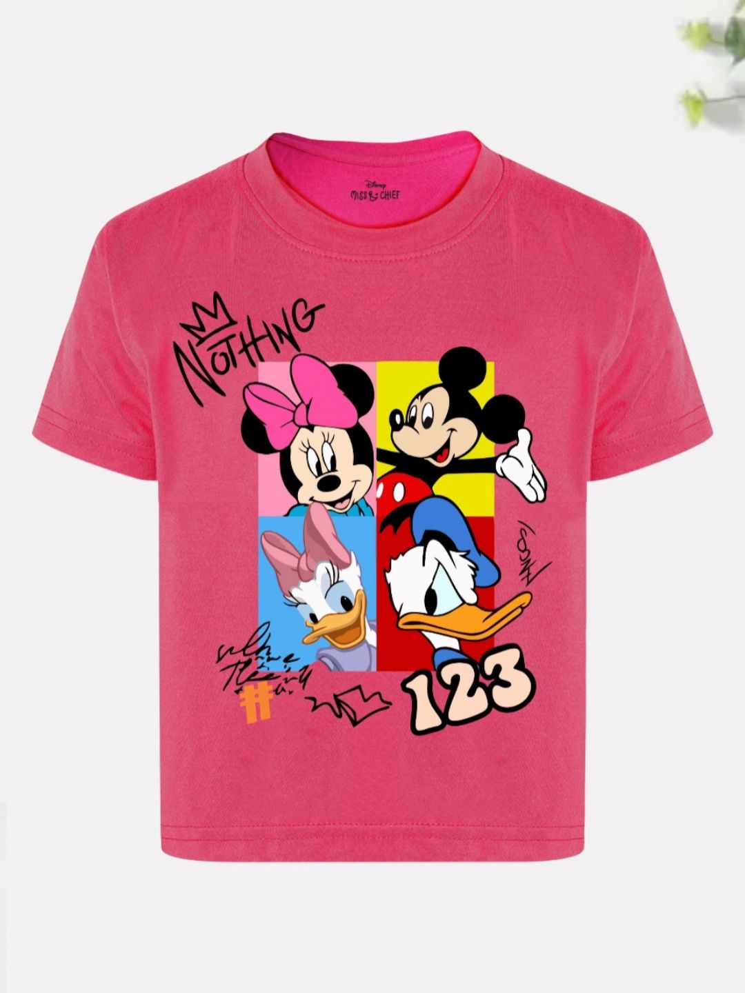 Disney By Miss and Chief Boys Printed Bio Finish T-shirt-picture-29