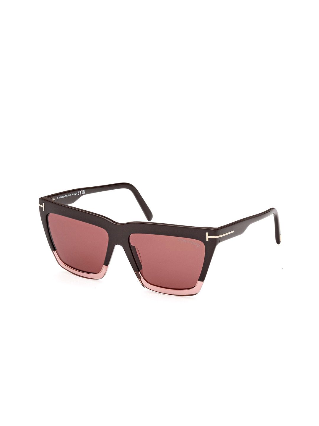Tom Ford Men Square Sunglasses with UV Protected Lens FT1110 56 50Z-image-21