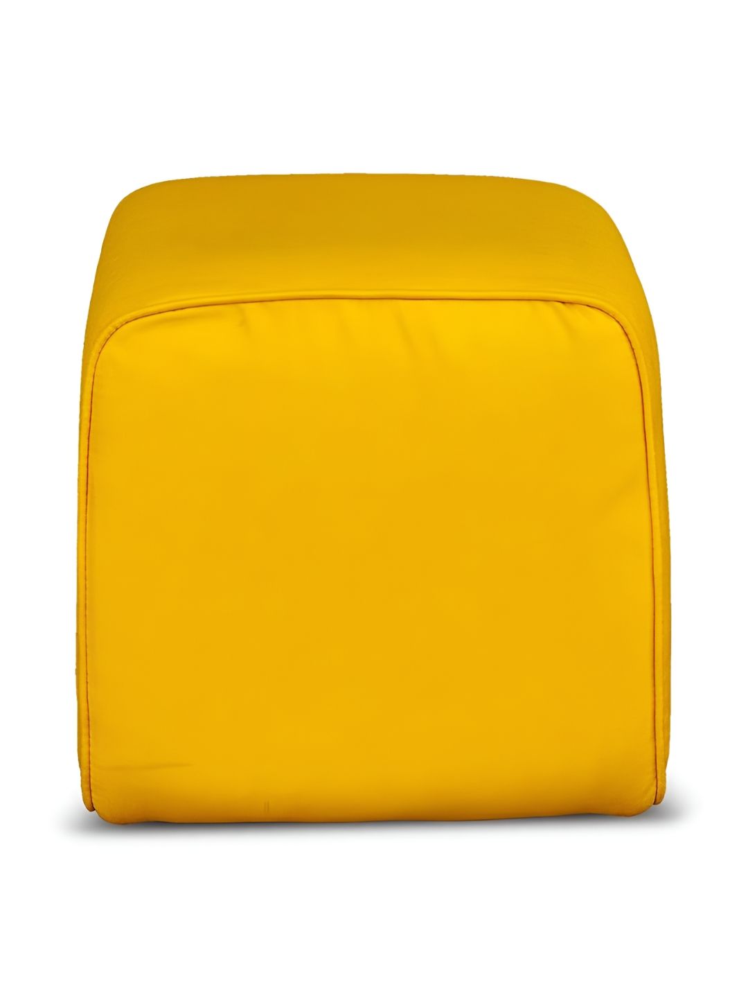 IAAH Yellow Wooden Frame Cube Design Paola Ottoman-picture-22