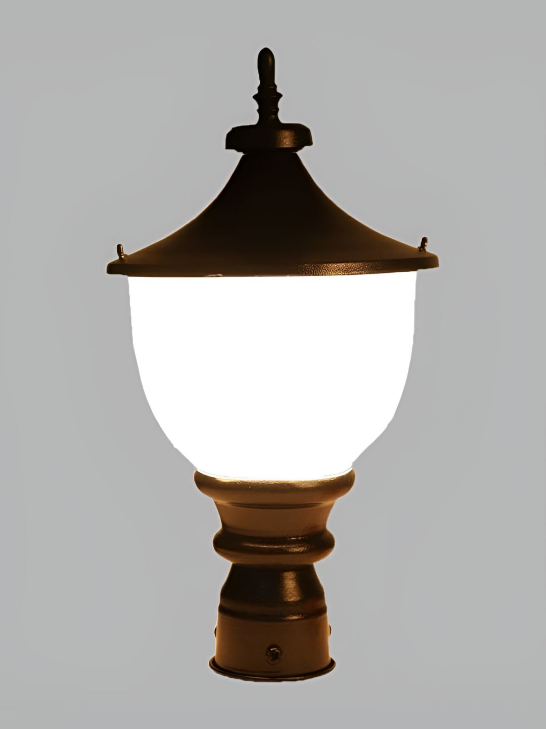 GAUVIK Black & White Waterproof Rust Resistant Outdoor Gate Lamp-picture-39