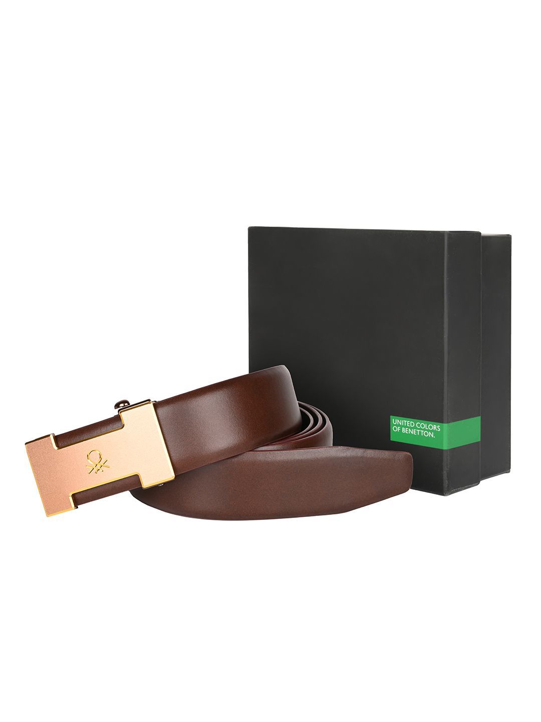 United Colors of Benetton Men Leather Belt-image-16