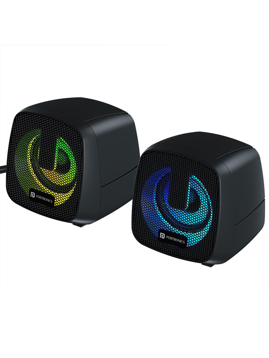 Portronics6W in Tune 6 HD Sound 2.0 Channel Portable Speakers