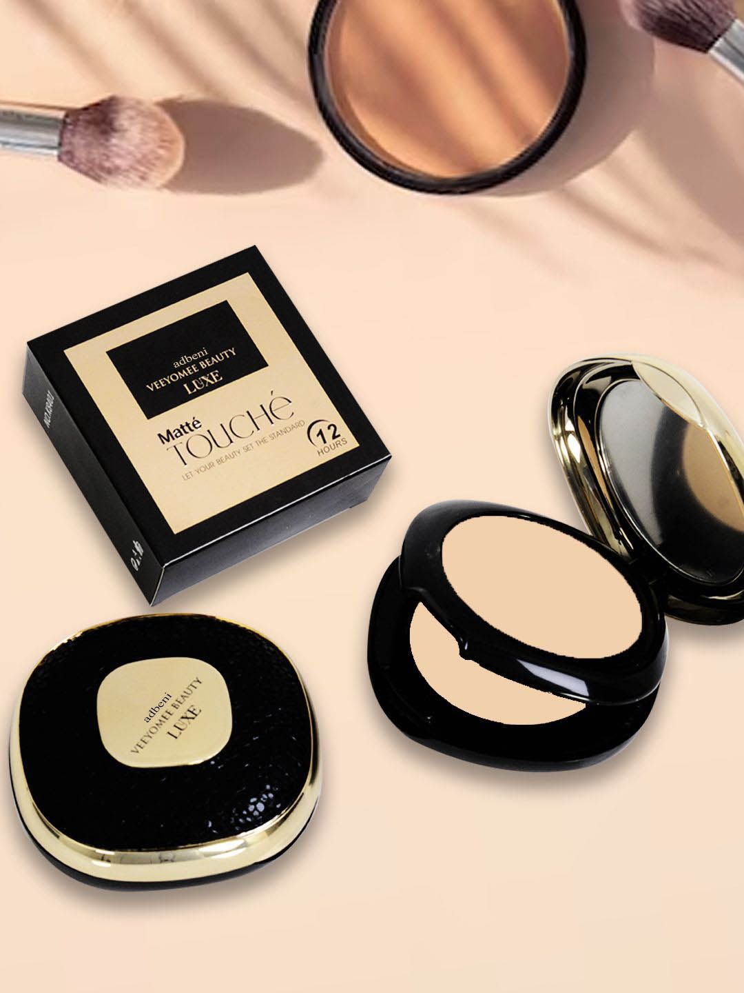 Adbeni Matte Touche Long Lasting Compact Powder - 20g - Ivory - 02-image-39