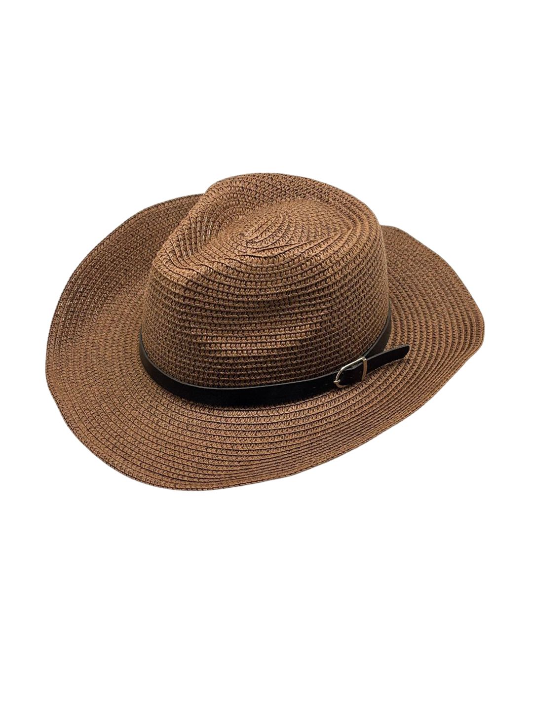 The Tie Hub Men Brown Self Design Sun Hat-picture-21