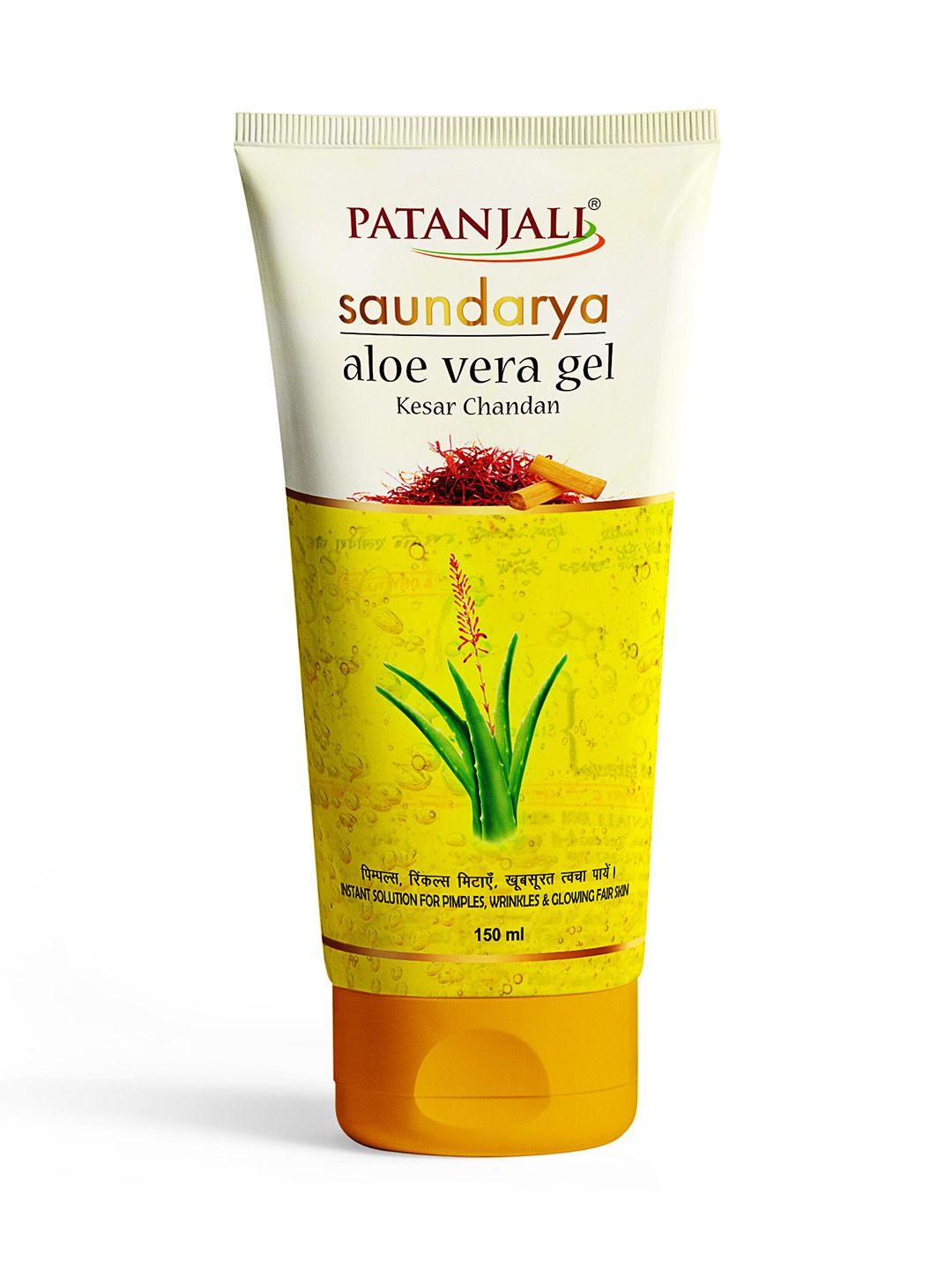 Patanjali Saundarya Aloe Vera Gel Kesar Chandan - 150ml-picture-23