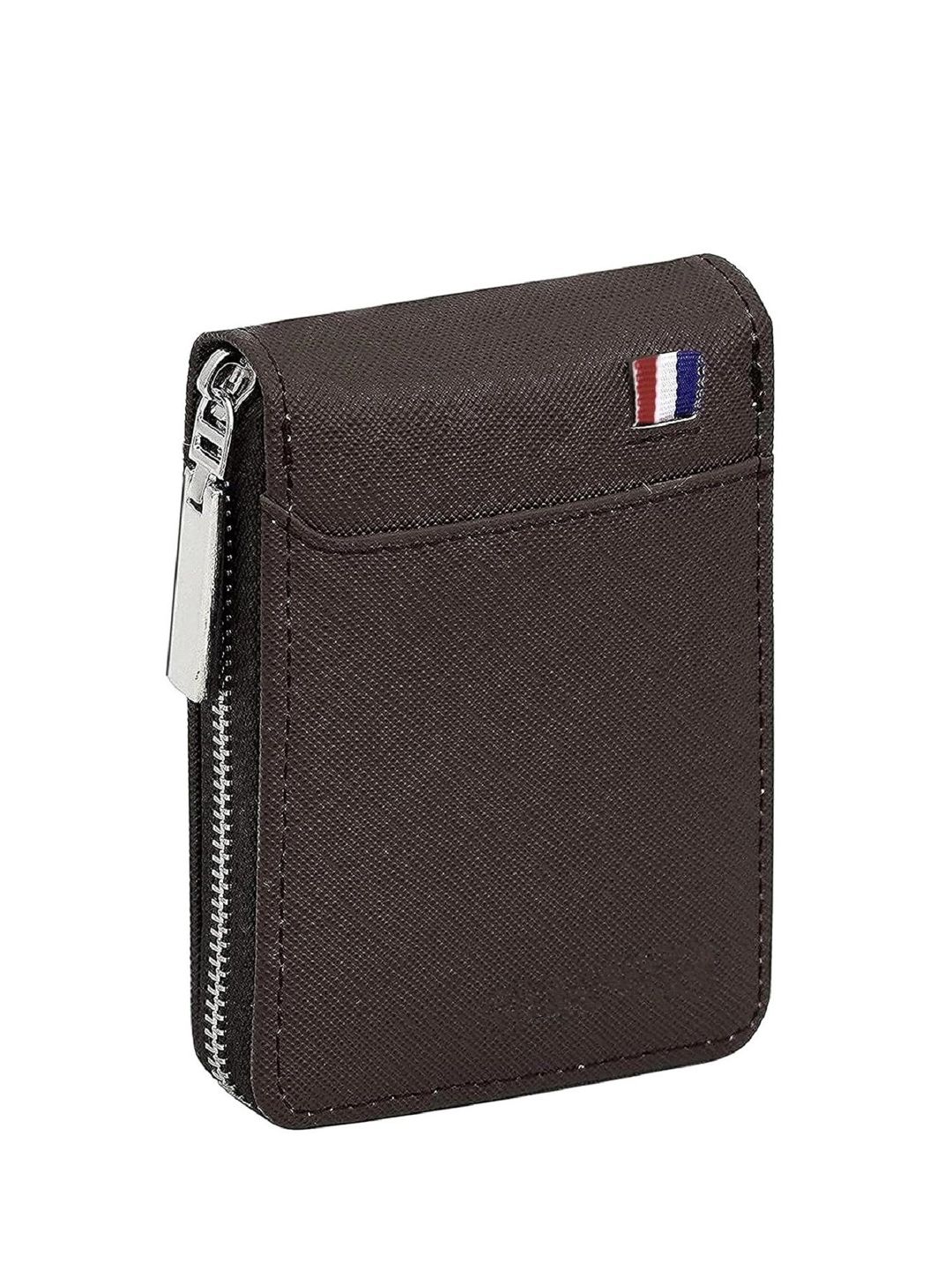 SZN Men Zip Detail Leather Card Holder-picture-53