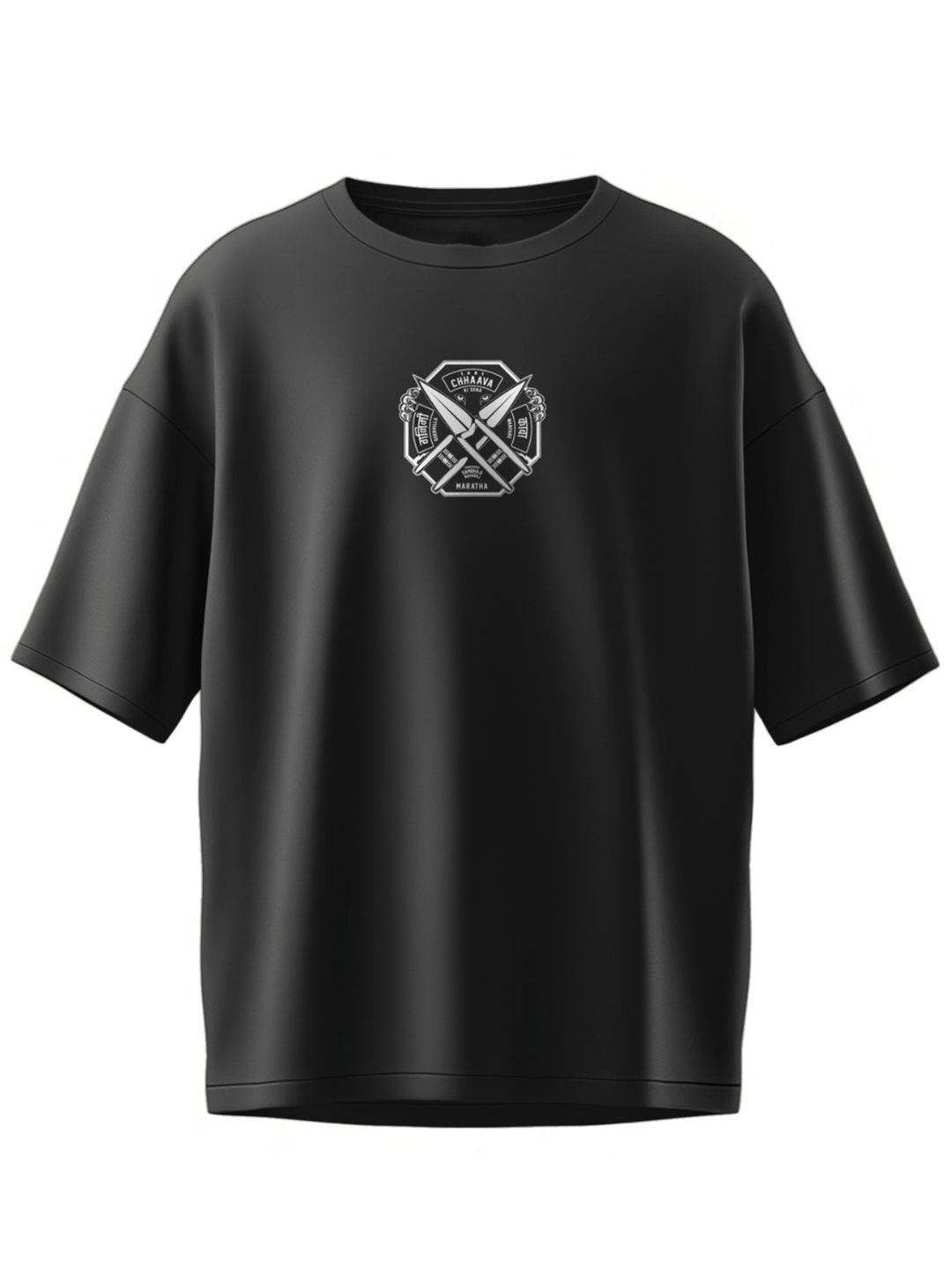 Ascend 47 Unisex Graphic Printed Round Neck Cotton Oversized T-shirt-picture-12