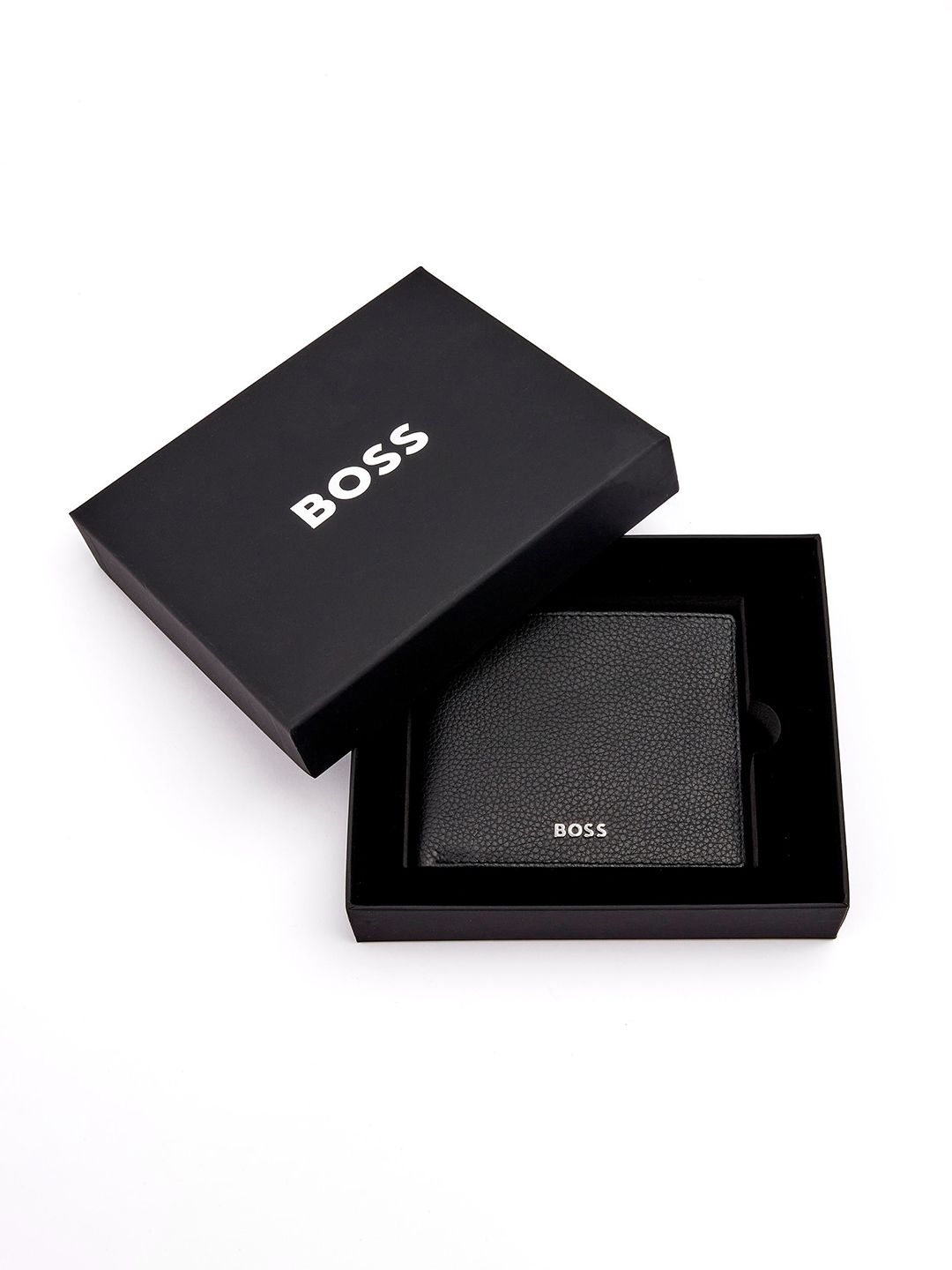 Hugo Boss Unisex Textured Leather Two Fold Wallet-picture-34
