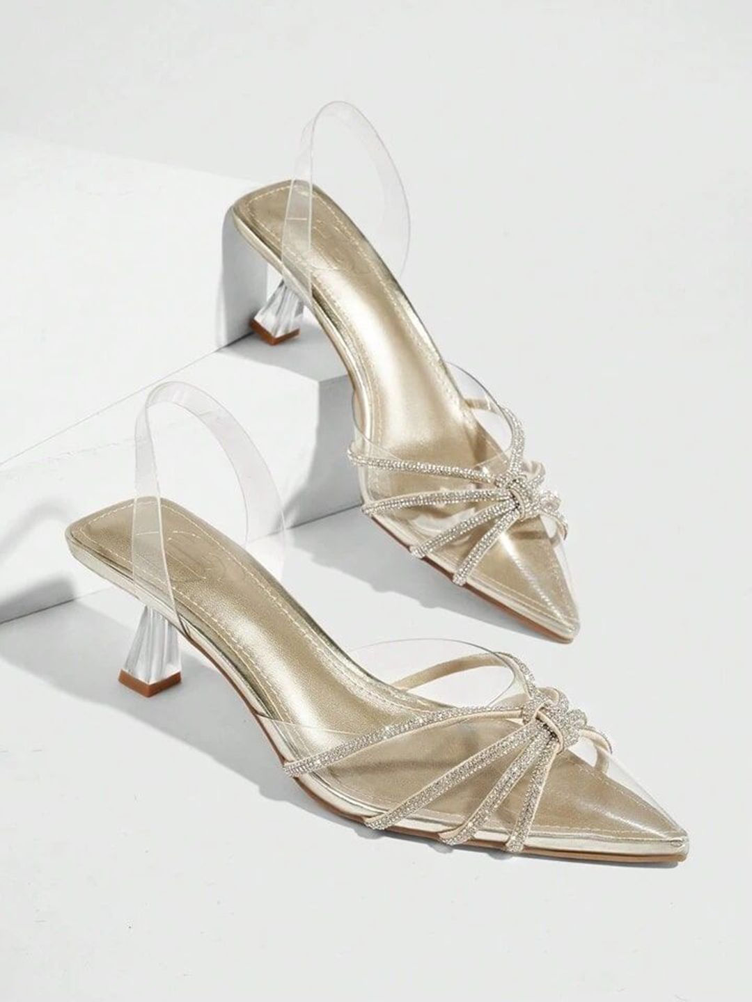 PURPLEHUNT Women Embellished Slim Mules with Bows-picture-38