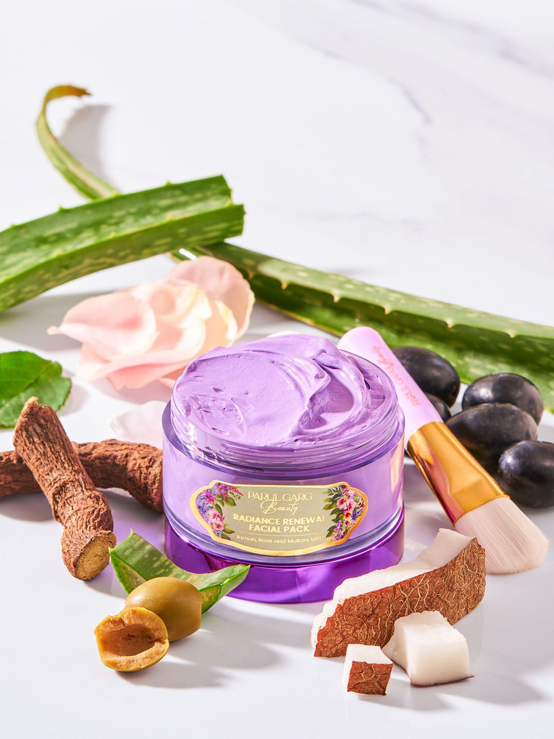 Parul Garg Beauty Radiance Renewal Rose & Multani Mitti Face Pack - 50 g-image-45