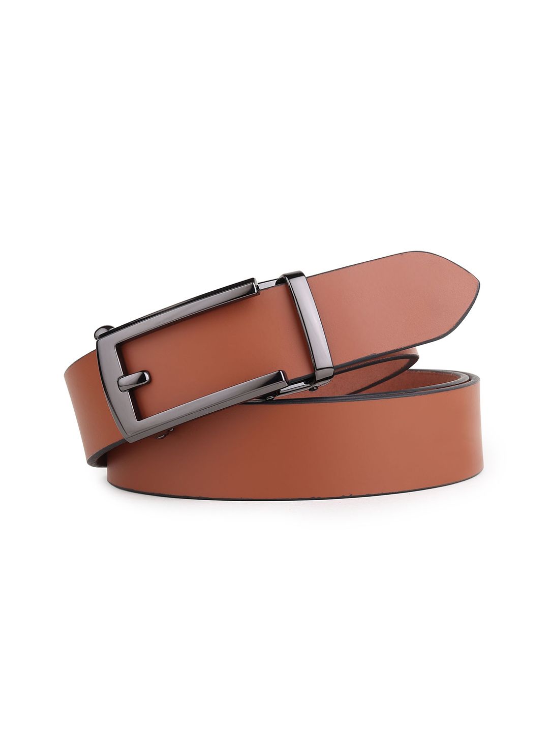 The Roadster Lifestyle Co. Men Leather Textured Formal Belts-picture-23