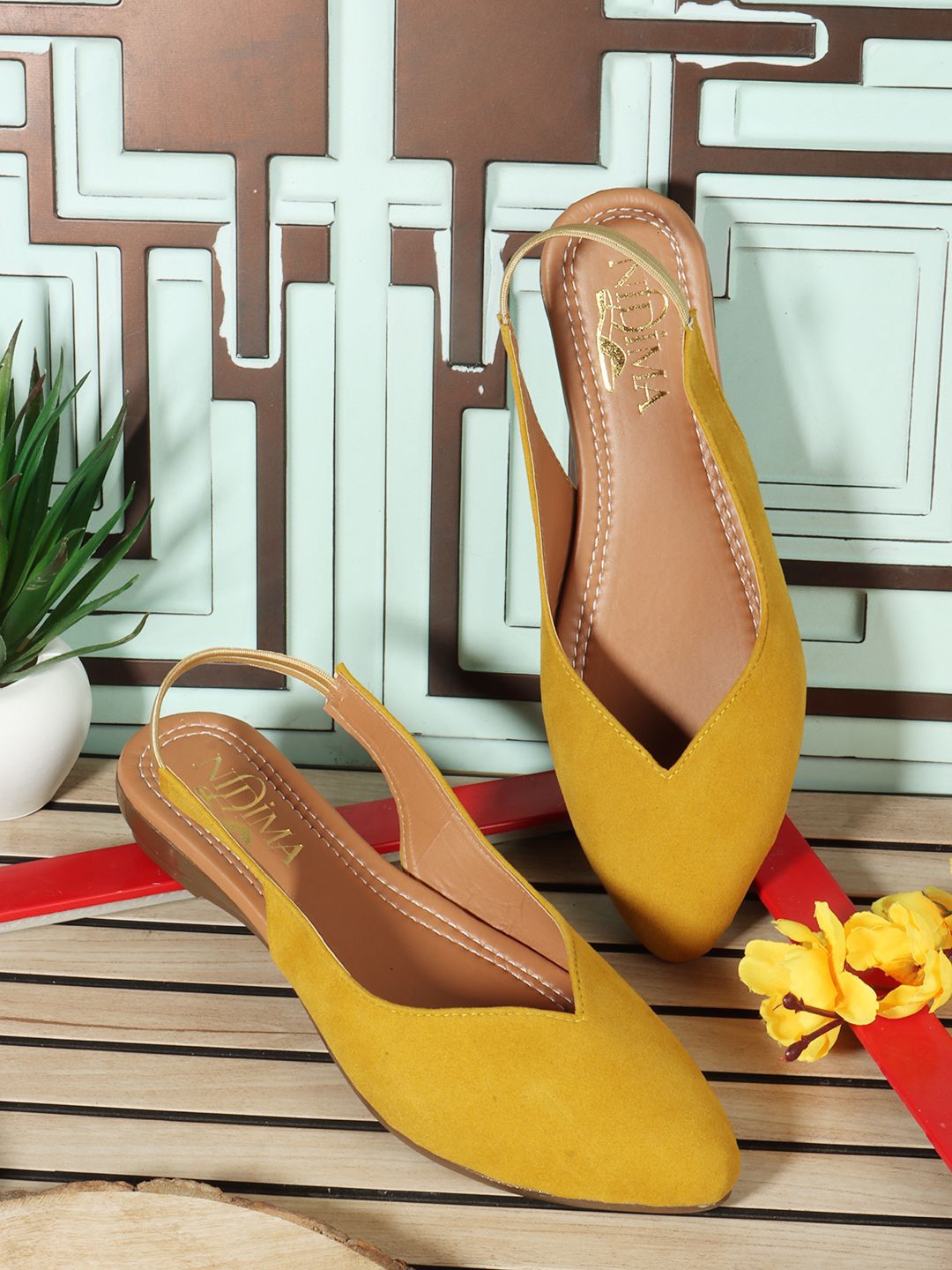Nidima Women Mules Flats-image-32
