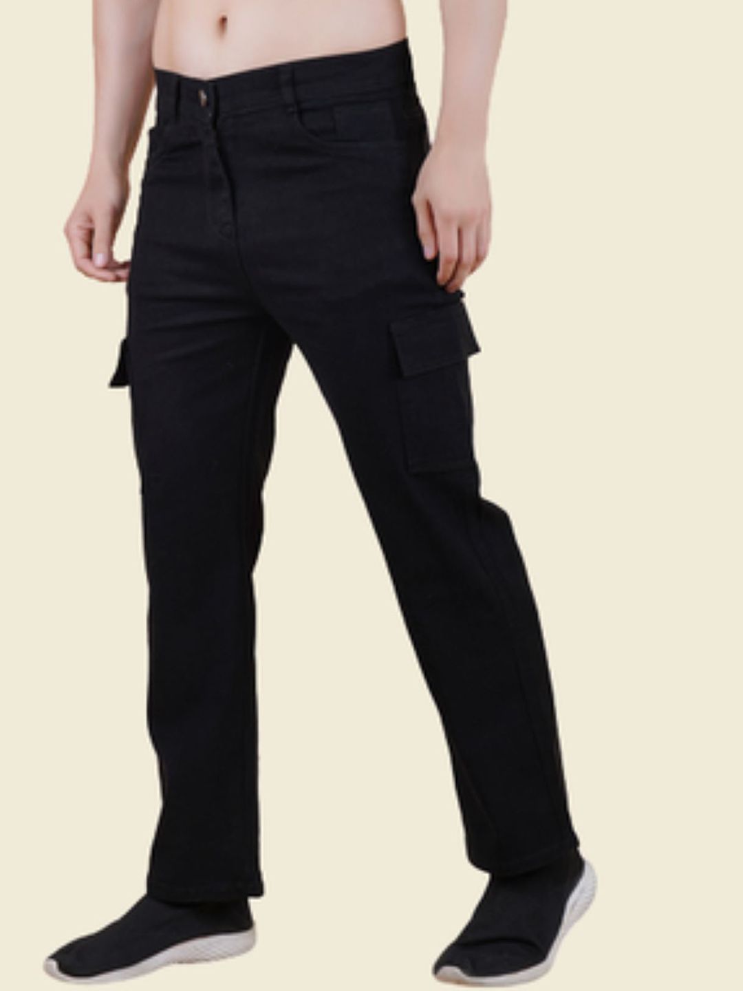 Metronaut Men Classic Relaxed Fit Mildly Distressed Jeans-picture-10