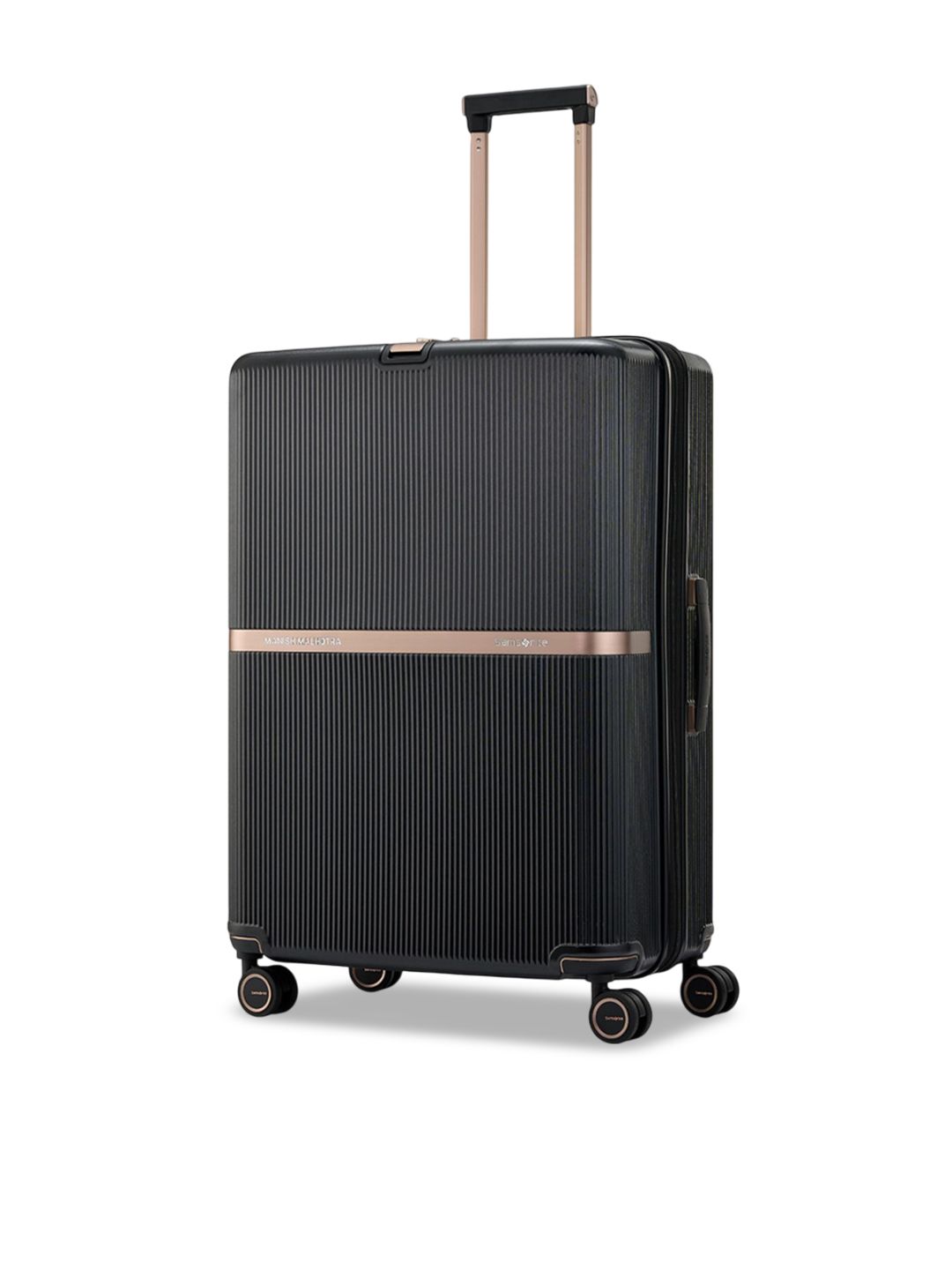 Samsonite Manish Malhotra Minter Textured Hard-Sided Large Trolley Bag-image-39
