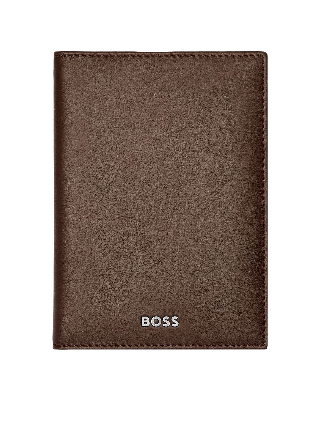 Hugo Boss Unisex Leather Passport Holder-image-25