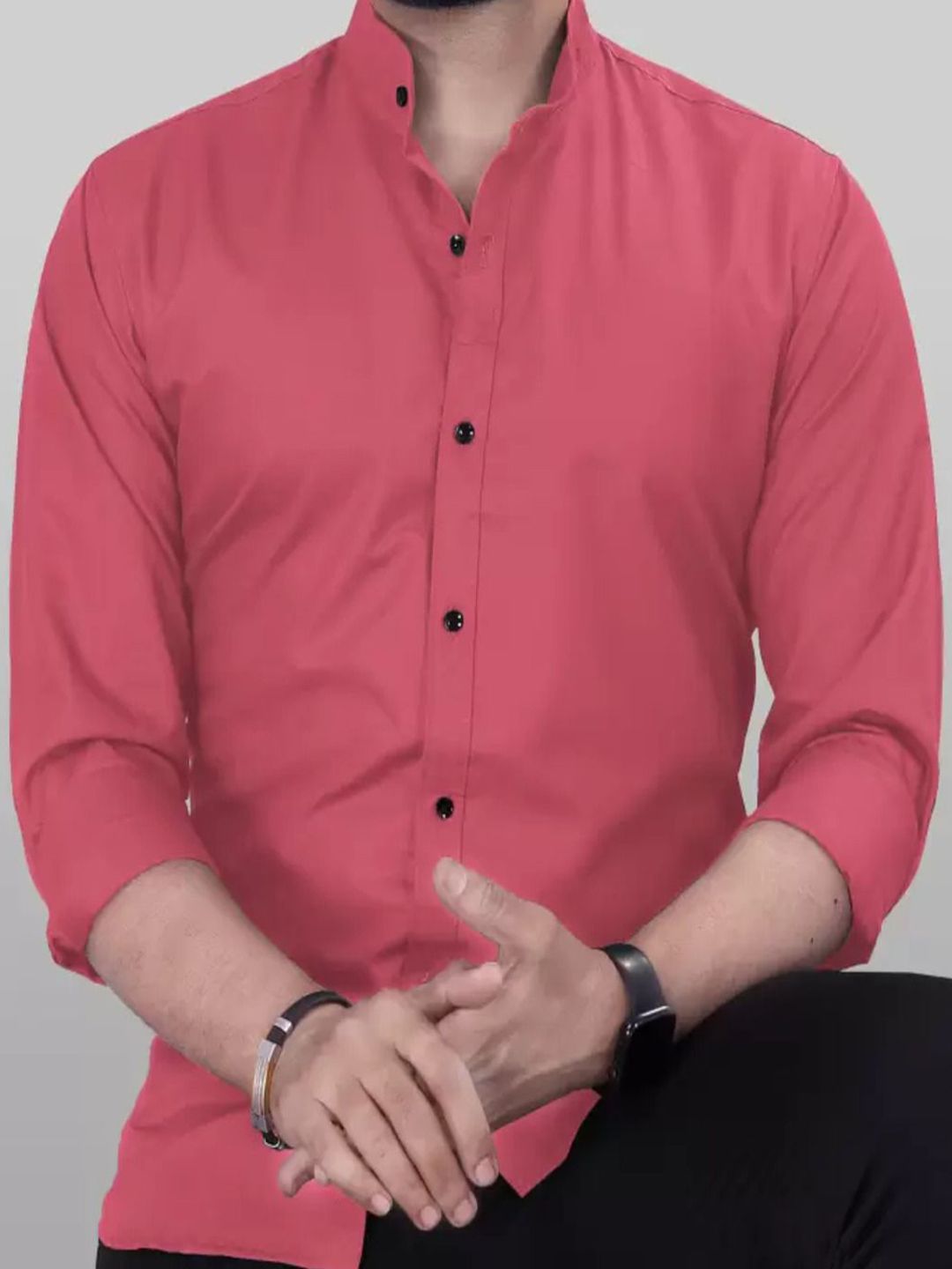 THE BEETEL HOUSE Men Sheer Casual Shirt-picture-39