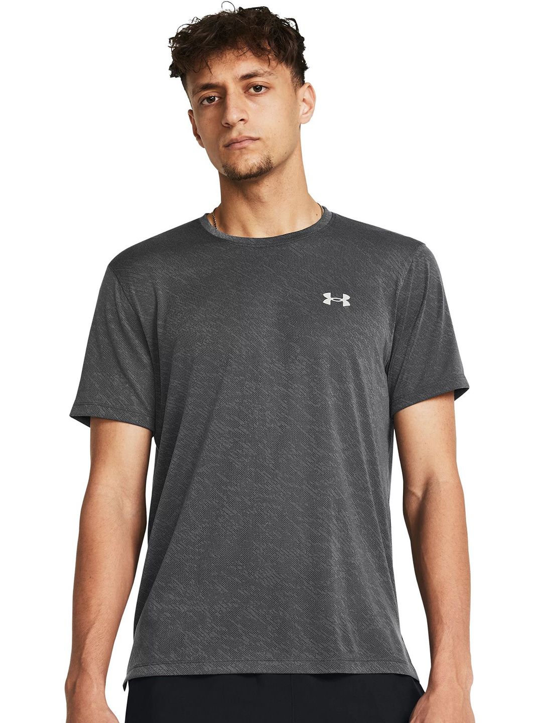 UNDER ARMOUR Launch CamoBrand Logo Printed Slim Fit T-Shirt-picture-57