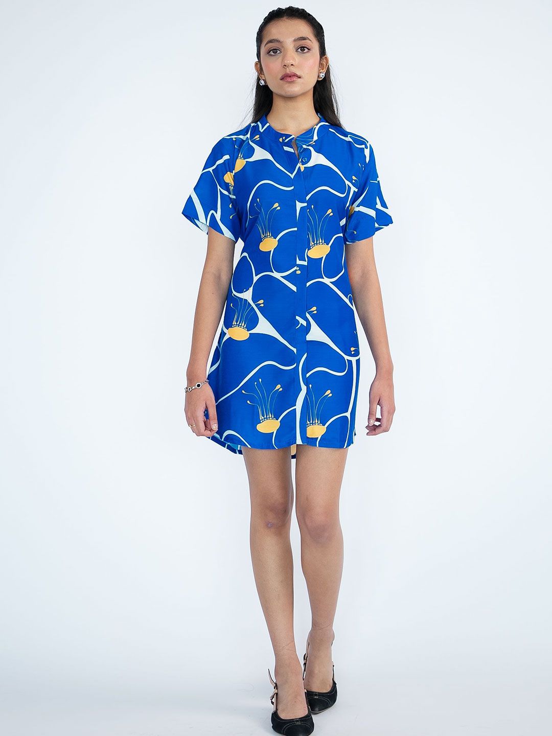 All Her Collective Women Print A-Line Mini Dress-picture-38