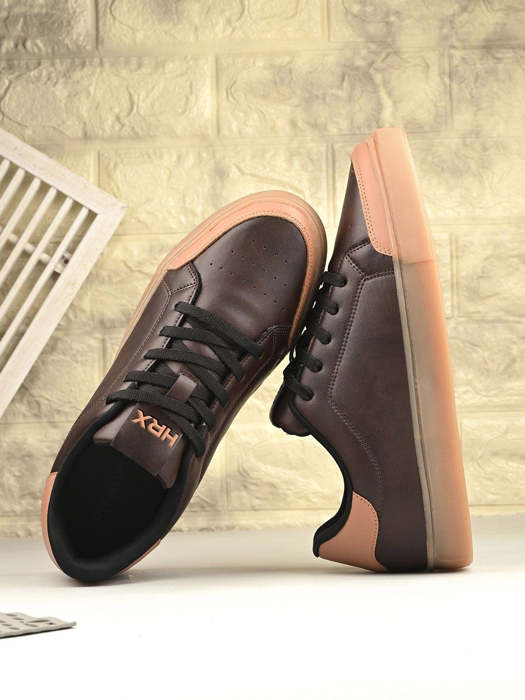 HRX by Hrithik Roshan Men Colourblocked Lace-Ups Sneakers-picture-22