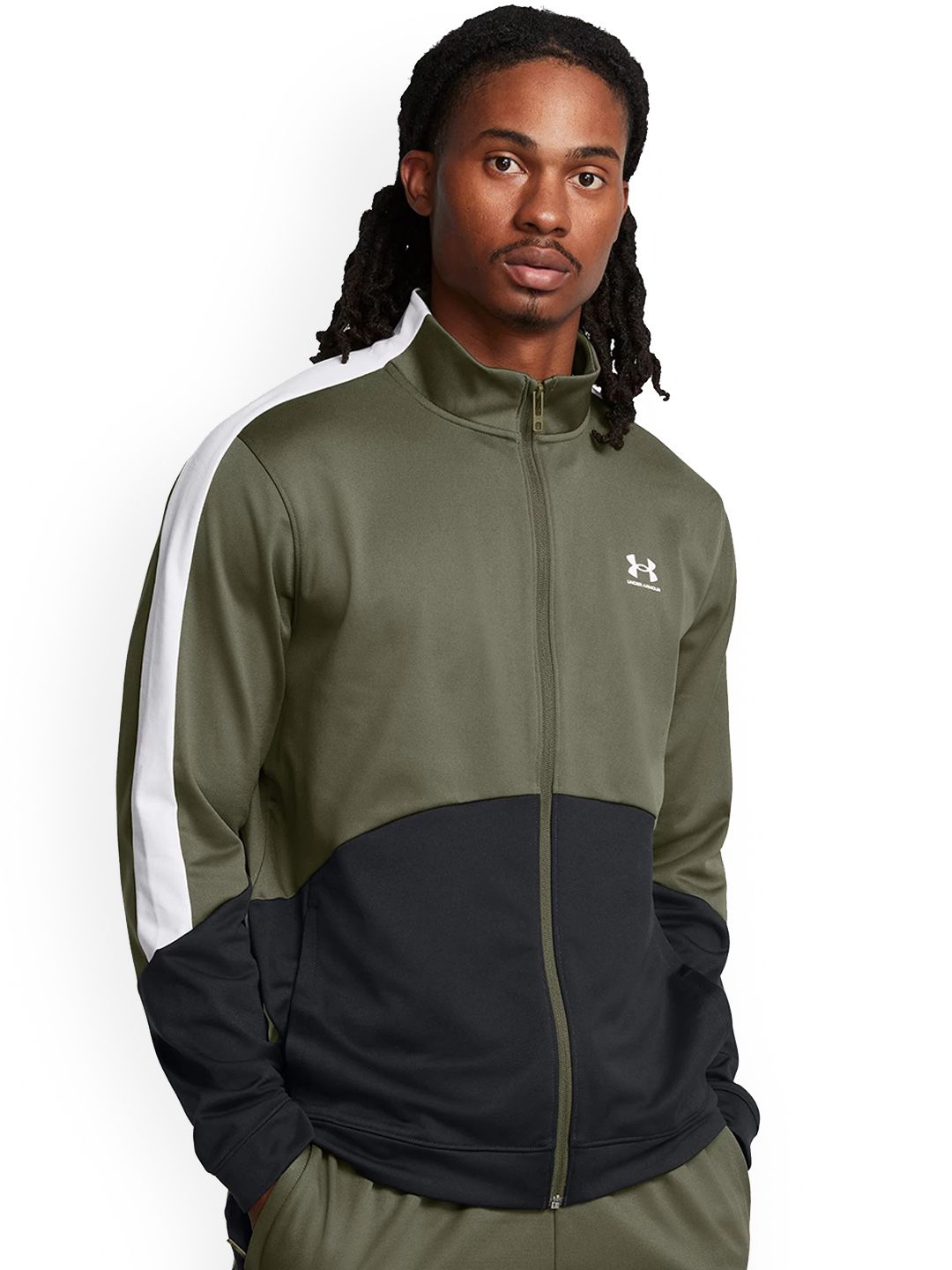 UNDER ARMOUR Brand Logo Detail Tricot Jacket-picture-20