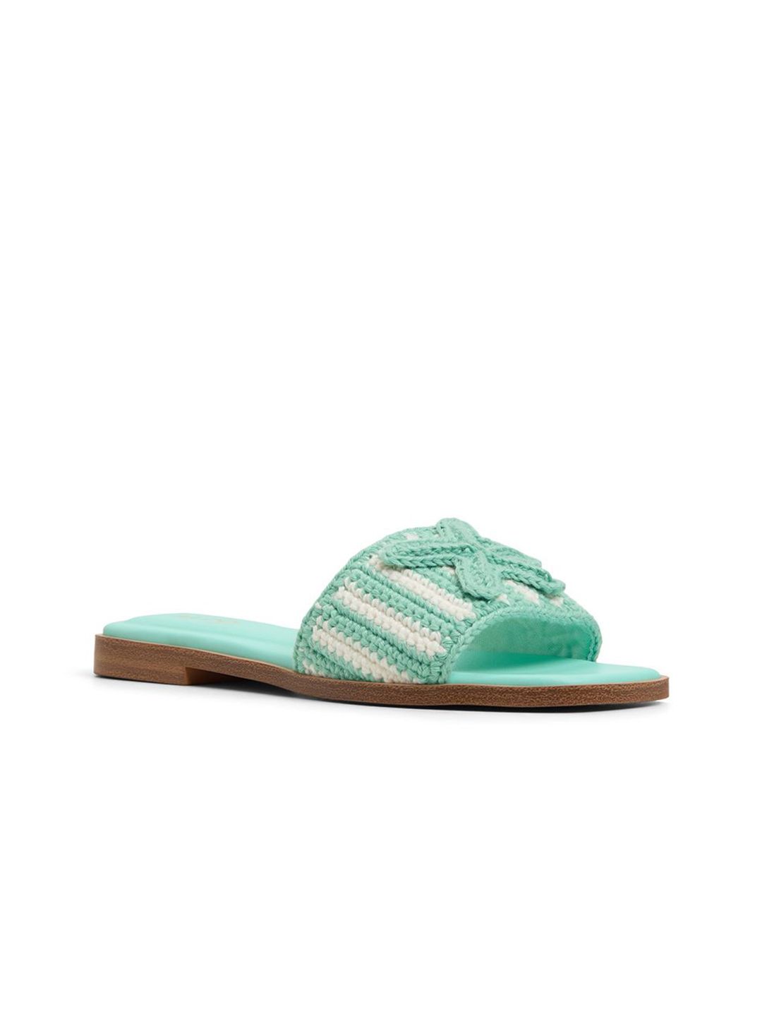 ALDO Women Fabric Open Toe Flats-image-17