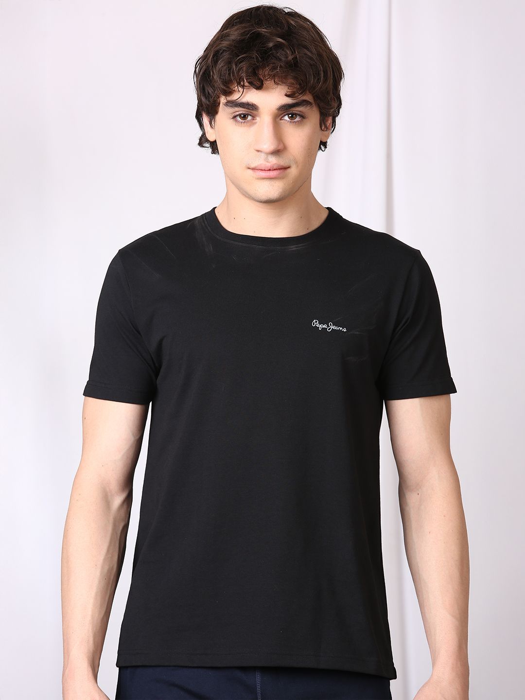 Pepe Jeans Men Round Neck Quick Drying Lounge Tshirt-image-24