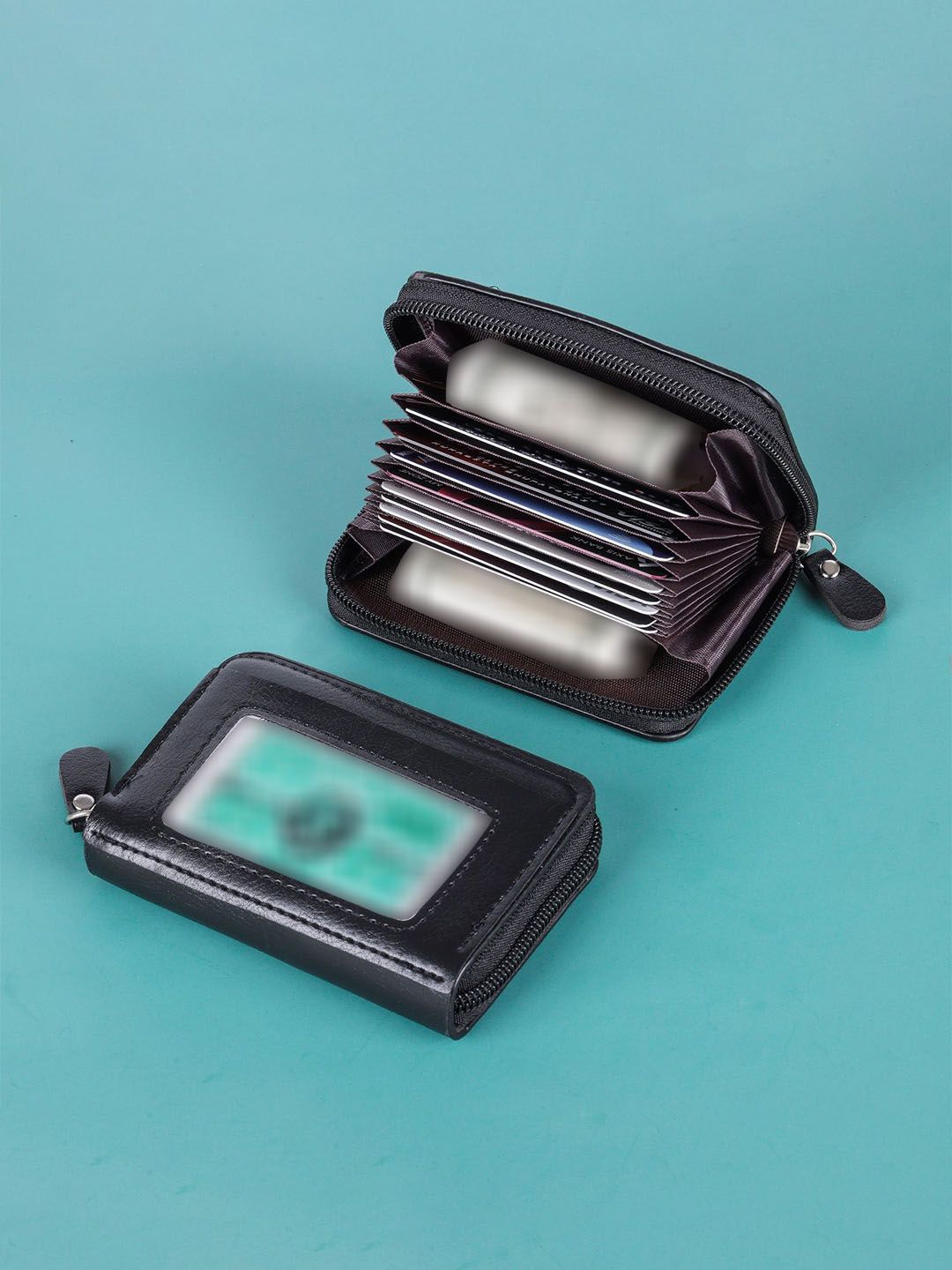 SZN Men Zip Detail Leather Card Holder-picture-22